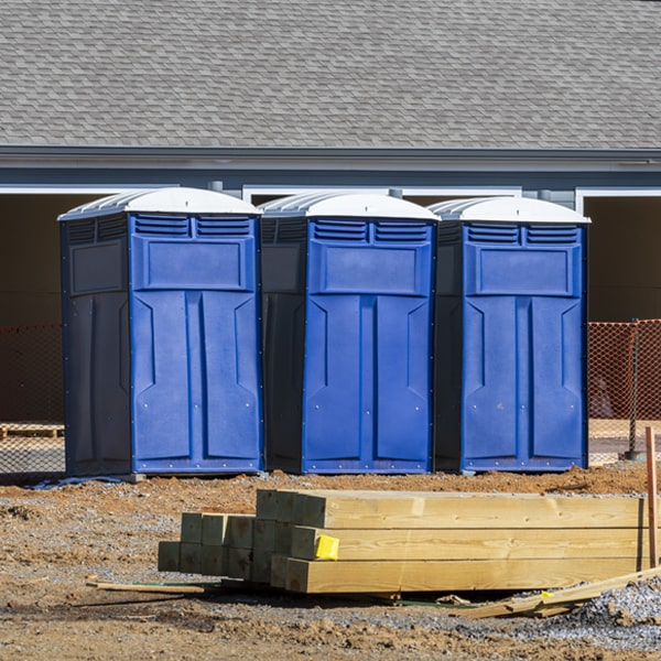 is there a specific order in which to place multiple porta potties in Brookton